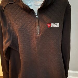 Tractor Supply Apparel Black Pullover
